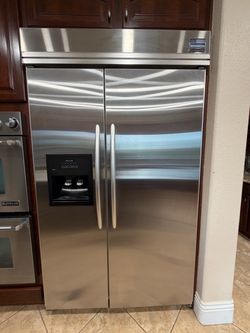 KitchenAid Stainless Steel Side-by-Side Refrigerator