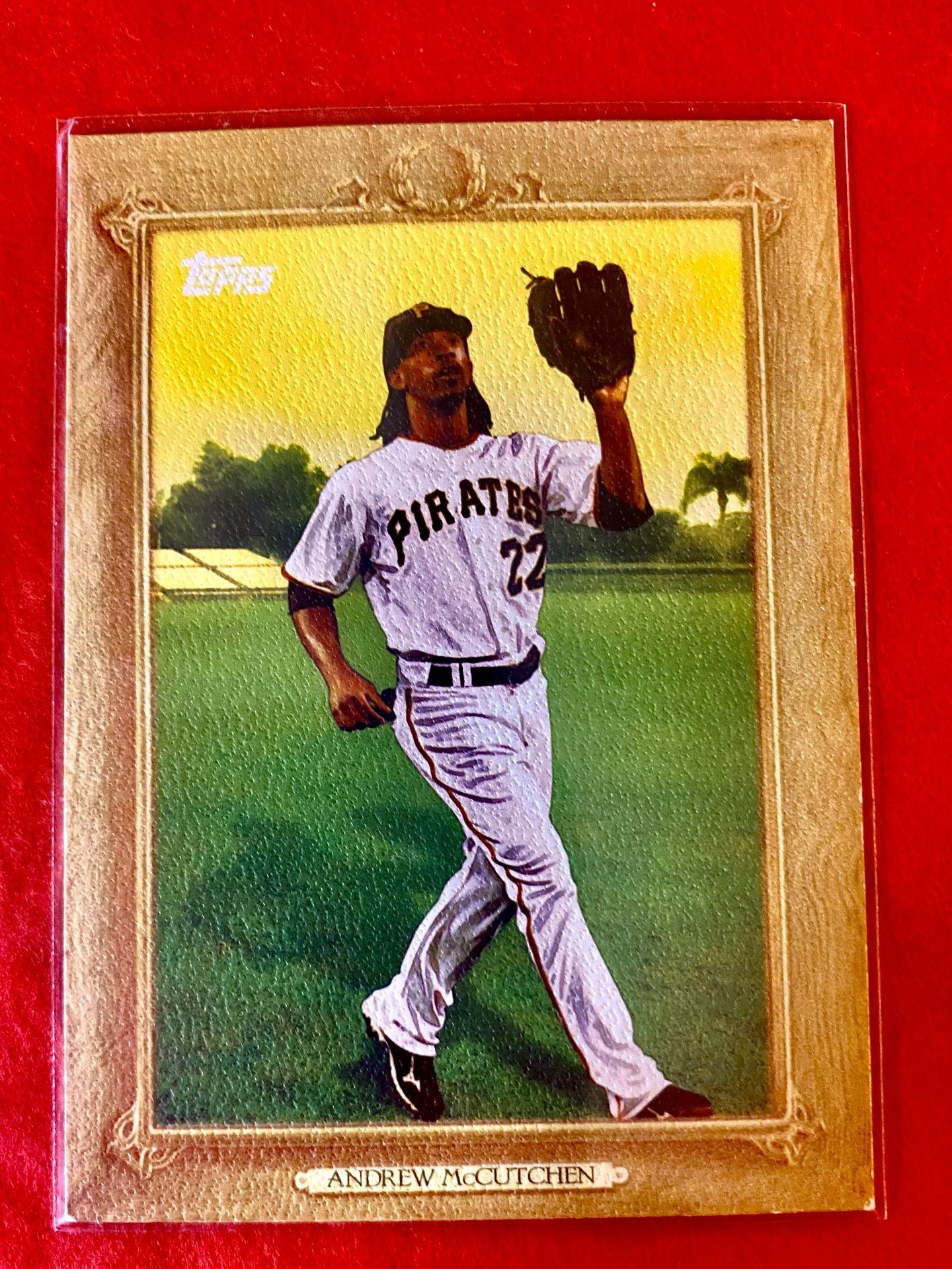 Andrew McCutchen 2010 Topps Turkey Red Card