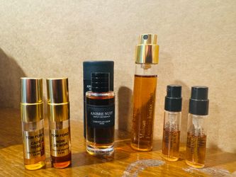 Niche / Luxury Designer Bundle • Official products • TOM FORD / Dior Privée / MFK / Armani Prive • Travel Spray, Mini, Samples