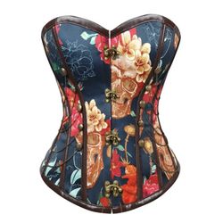 Flowers In The Ruff Bustier 