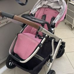 UPPAbaby Vista Stroller + Bassinet – Limited Edition Sabrina (Orchard) – Extras Included