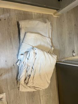 Canvas Drop Cloths Lot — 2 (9×12) + 1 (12×15) | Painter / Remodel Use