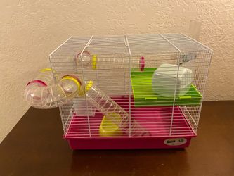 Hamster Cage with Tunnels