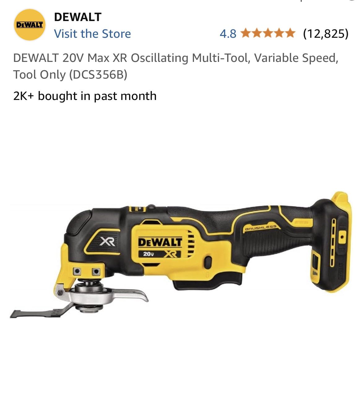 Brand New Dewalt Oscillating saw / Multi tool