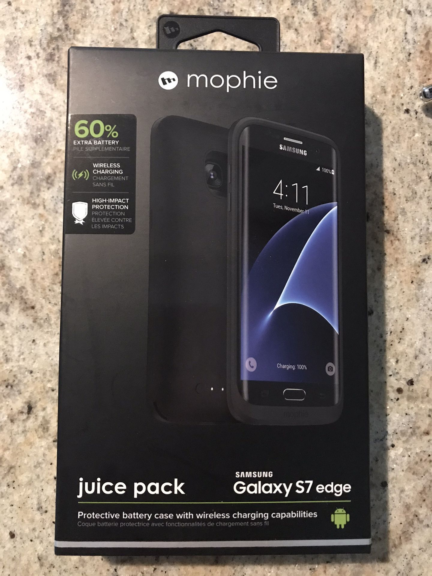 Mophie juice pack Samsung galaxy S7 edge Charging Case