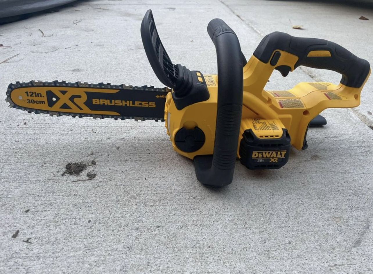 DeWalt 20v Max XR Brushless 12in Chainsaw