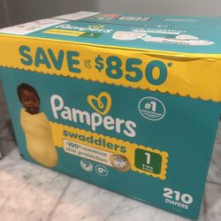 Pampers Size 1 Diapers