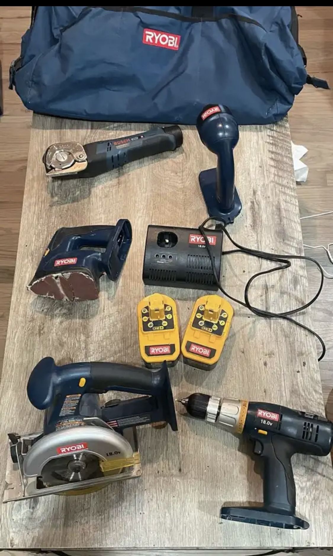 Ryobi Tool Set