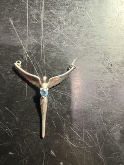 Lavaggi .925 silver angel pendant