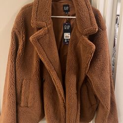 Sherpa Jacket- Brand NWT- Gap- Size XXL 
