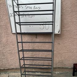 10 Tiers Shoes Rack