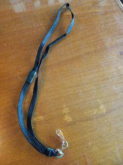 Black Lanyards 