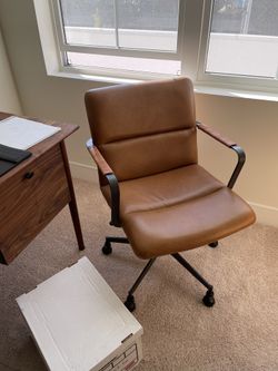 Butter Brown Desk Chair