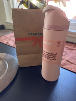 Pink Starbucks Owala Cup 