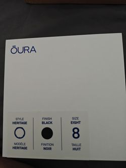Oura Ring Gen3 Heritage Black
