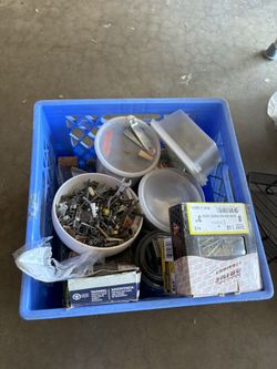 A Basket full of nails and screws
