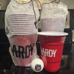 HARDY Beer Pong Cups and Balls