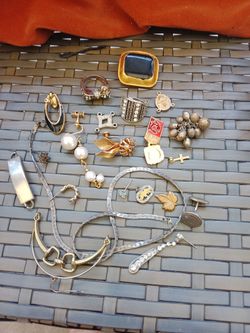 Odds and ends costume jewelry