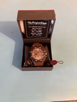 Axiom Men's Chronograph Watch with Box