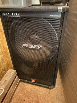 Peavey SP 118 speakers