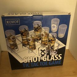 Shot  Glass Tic Tax Toe Game
