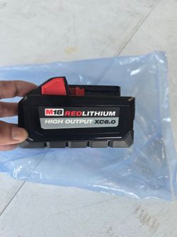 🔥$80 FIRM PRICE🔥 Milwaukee 6.0Ah M18 18-Volt Lithium-Ion High Output Battery Pack (NO CHARGER)