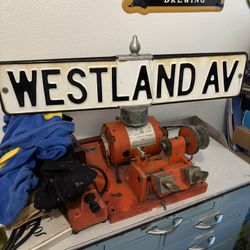 Antique Street Sign