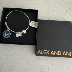 Alex and Ani Bracelet Air Force Jewelry Brand New