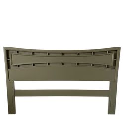 Vintage Green Queen Size Headboard