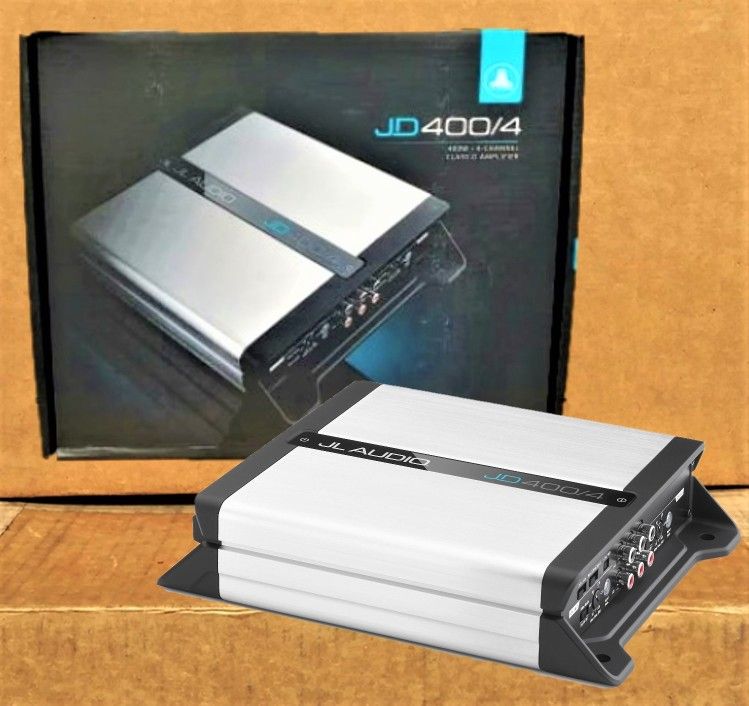 🚨 BLACK FRIDAY 🚨 JL Audio JD Series Power Amplifier 4 Channel Speaker System 800 Watts JD400/4 🚨 Payment Options Available 🚨 