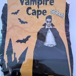Halloween Costume: VAMPIRE CAPE (Adult-One Size, 56 Inch)
