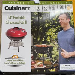 Cuisinart 14" Portable Charcoal Grill - BNIB