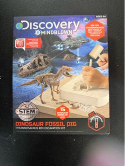 Discovery #MINDBLOWN Dinosaur Fossil Dig Tyrannosaurus Rex Excavation Kit
