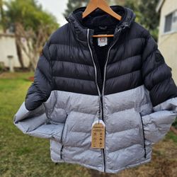 Men's Jacket XI Puffer Waterproof Chevron Sherpa Chamarra