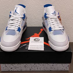 New Jordan 4 Military Industrial Blue With The Receipt Included In Size 11.5M