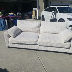 Cream 2 Seat Sofa 