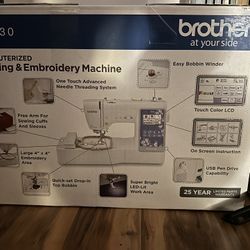 Brothers Se630 Sewing & Embroidery Machine