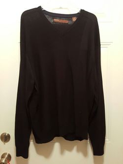 New mens Perry Ellis black sweater XXL