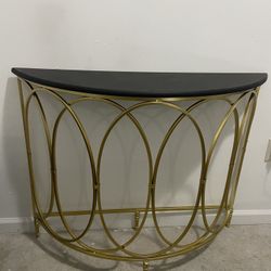 Gold and black stand $20