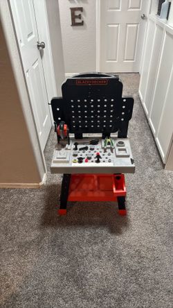 Kids play workbench