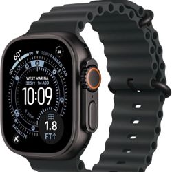 ✨ Brand New Apple Watch Ultra 49mm Titanium Case With Midnight Ocean Band ✨