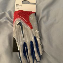 Football Men’s Nike Vapor Jet Gloves Size Medium 