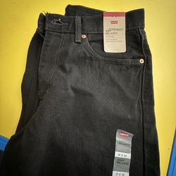 Levi’s  550 New Black Men Jeans 31x32