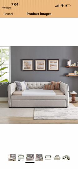 Tufted daybed moving out sale