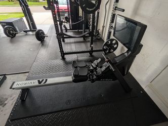 Aviron Strong Series Rower - Upgraded Screen & Premium Package