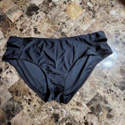 Womens Black Bathing Suit Bottoms Sz XXL