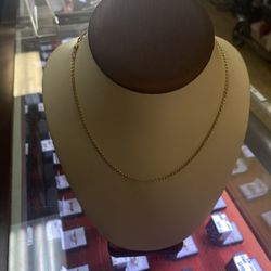 14k Braided Gold Chain