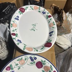 Platon Ovalado  Orchard Princess House Muevo No Caja Precio 35