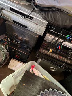 Vintage items radios more cd player