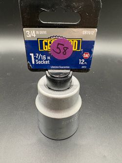 Gearhead 3/4 Drive 12 Pt. Socket 1-7/16" 34402